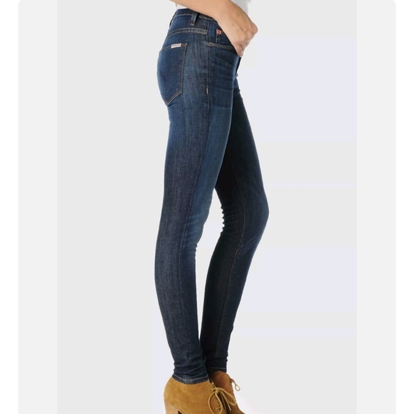 Hudson Nico Midrise Super Skinny Jeans in Siouxie size 25 - Picture 2 of 11